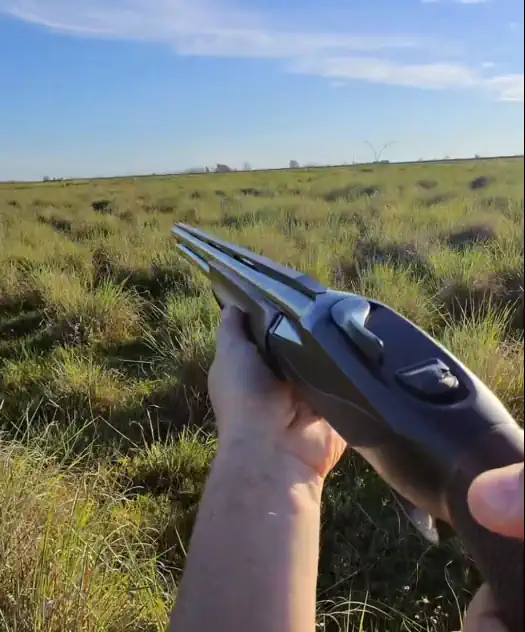 POV hunt: shot moment shown first, then full sequence, then slow motion replay